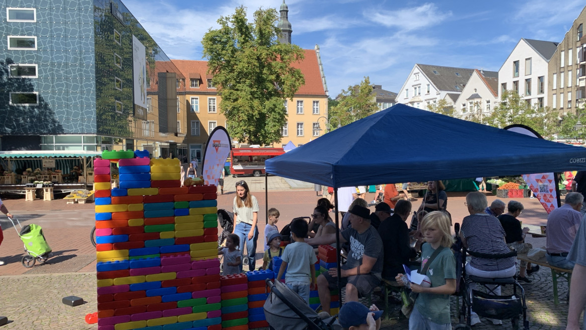 150 Jahre CVJM Gütersloh in der Innenstadt