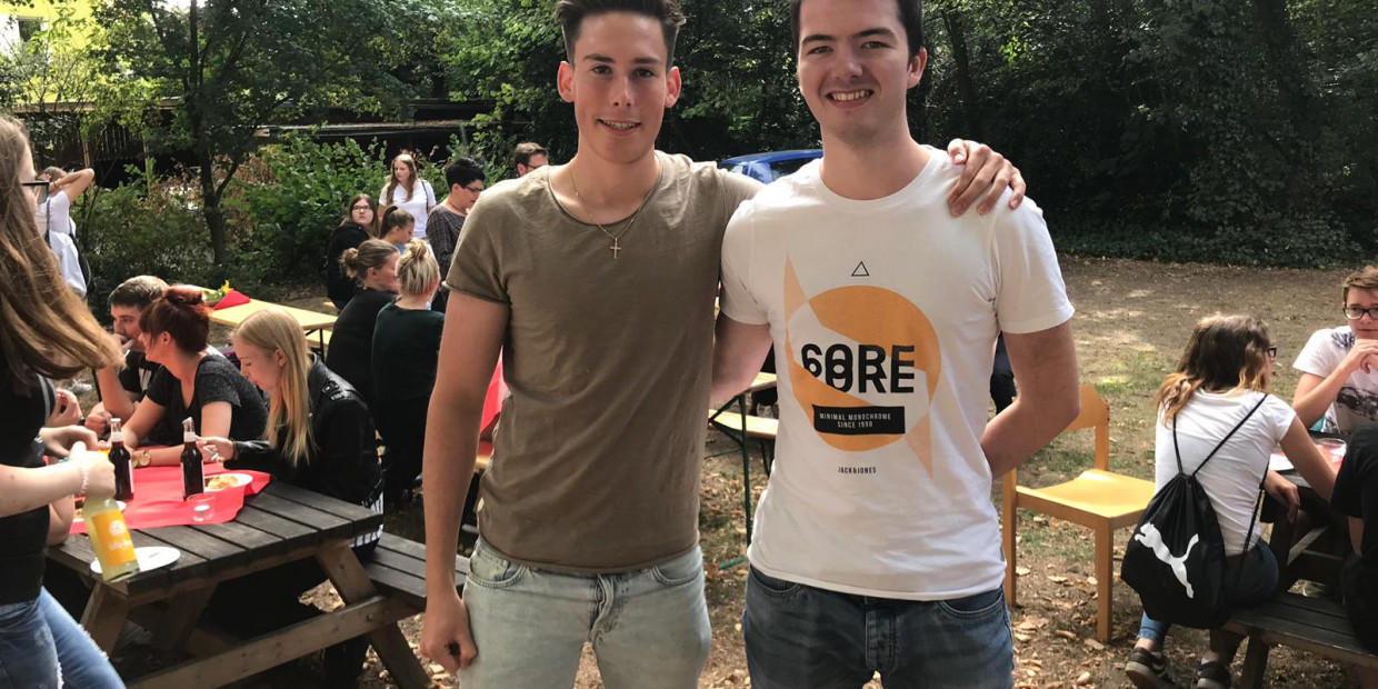 Wir verabschieden Josia & Lukas