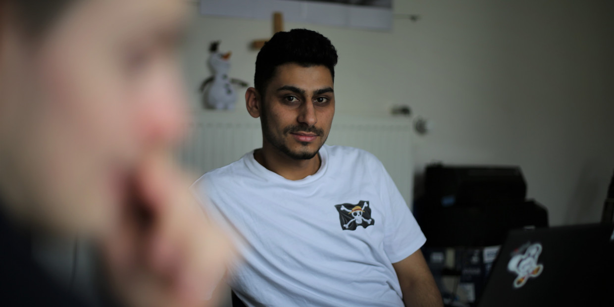 Unser Praktikant Waad
