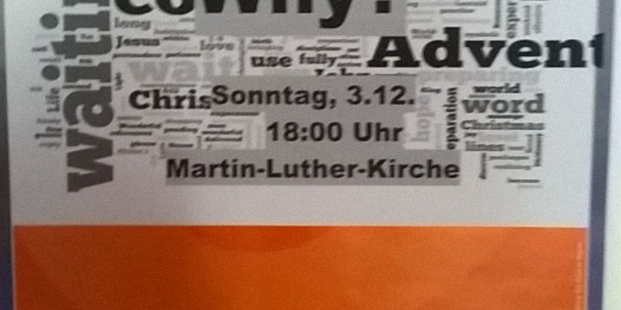 Advent- why?