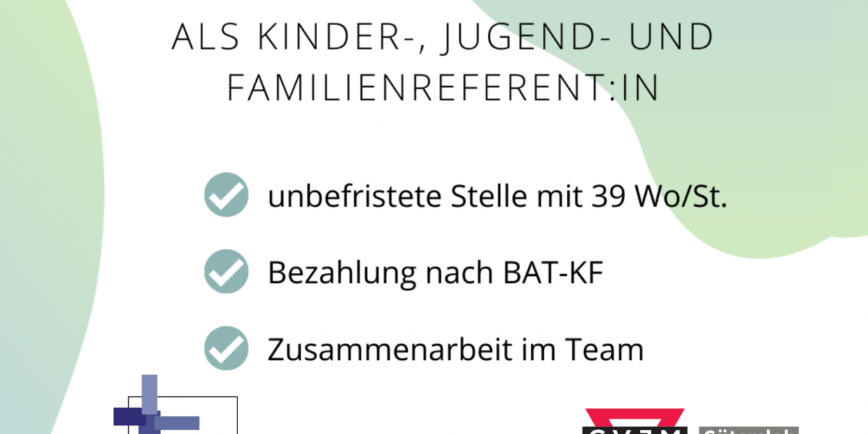 Wir suchen eine:n Jugend - und Familienreferent:in