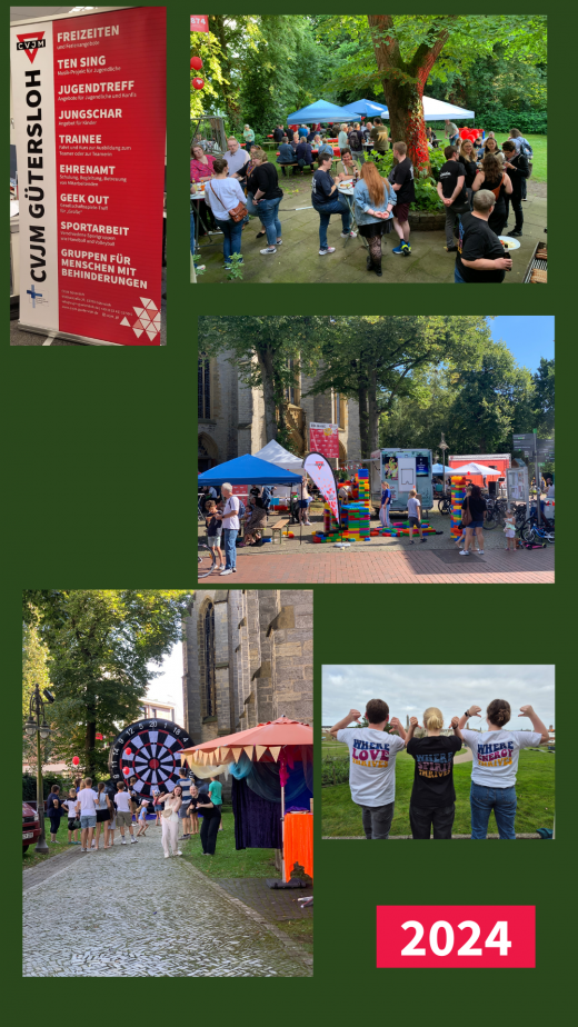 Jubiläumsjahr 150 Jahre CVJM Gütersloh 2024