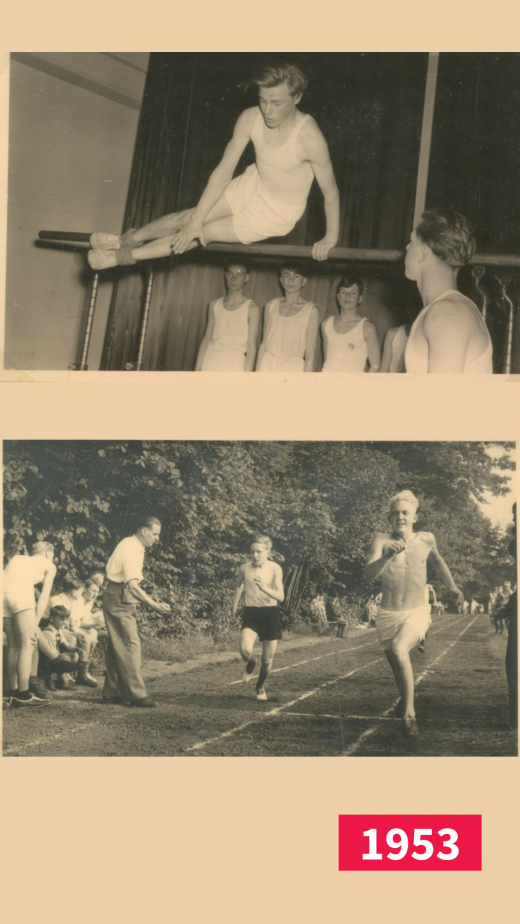 Sport- und Turnbilder des CVJM Gütersloh 1953
