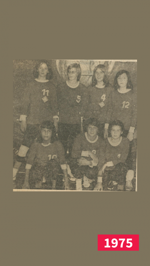 Volleyballteam des CVJM Gütersloh 1975