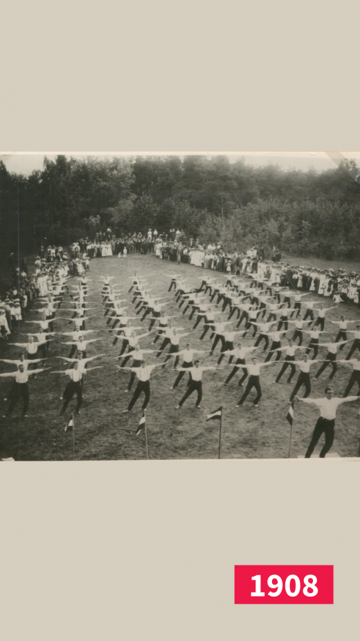 Turnveranstaltung des CVJM Gütersloh 1908