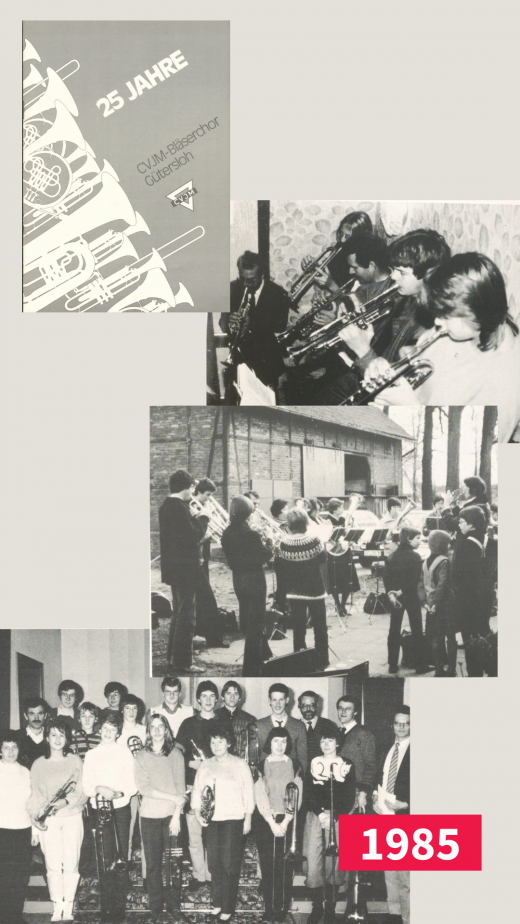 25 Jahre CVJM-Bläserchor Gütersloh 1985